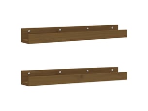 Etagère 80 cm coloris marron  