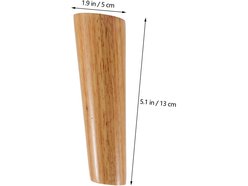  Meuble massif de chêne de table coniques obliques de remplacement pour avec plaques de fer et vis  - Conforama B