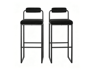 Chaise de cuisine style moderne dossier intégré tabouret de bar tabouret de café