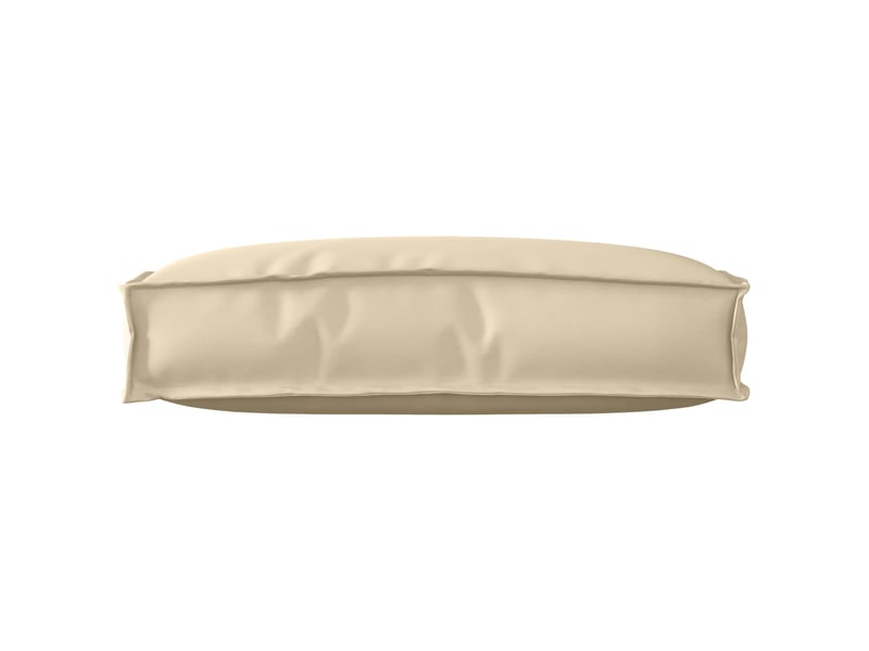  Coussin pour chaisecanapé beige 60 x 40 x 12 cm tissu oxford cf51348  - Conforama C
