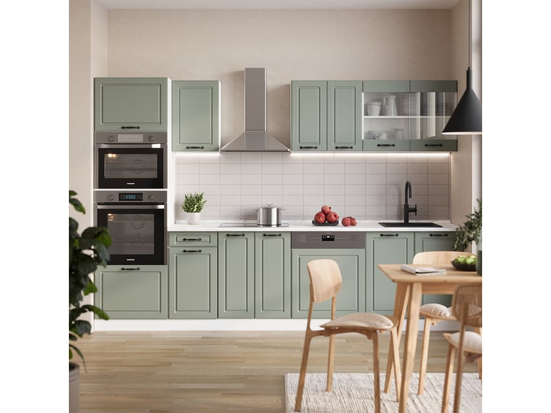  Vicco armoire micro-ondes, mint campagneblanc, 60cm  - Conforama C