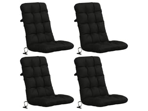 Lot de 4 coussins de chaise à dossier haut vianen cf59348