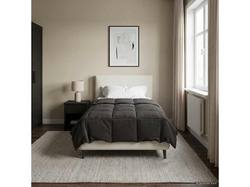 Couette - duvet d'été 140 x 220 cm été microfibre (100% polyester) - Conforama B
