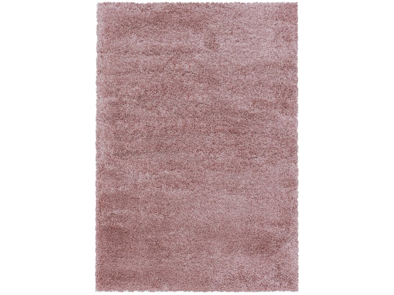 Moelleux - tapis cosy à poils longs - rose 160 x 230 cm FLUFFY1602303500ROSE - Conforama A