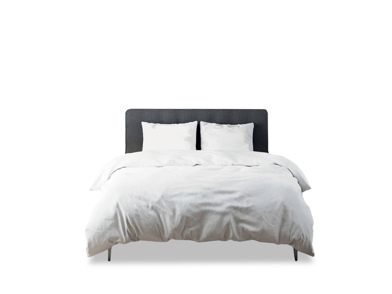  Housse de couette satin de coton versatin - blanc - 220x240 3LL15.120.2224.BL - Conforama A