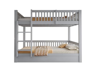 Lit superposé 140x200 cm CozyNest coloris gris