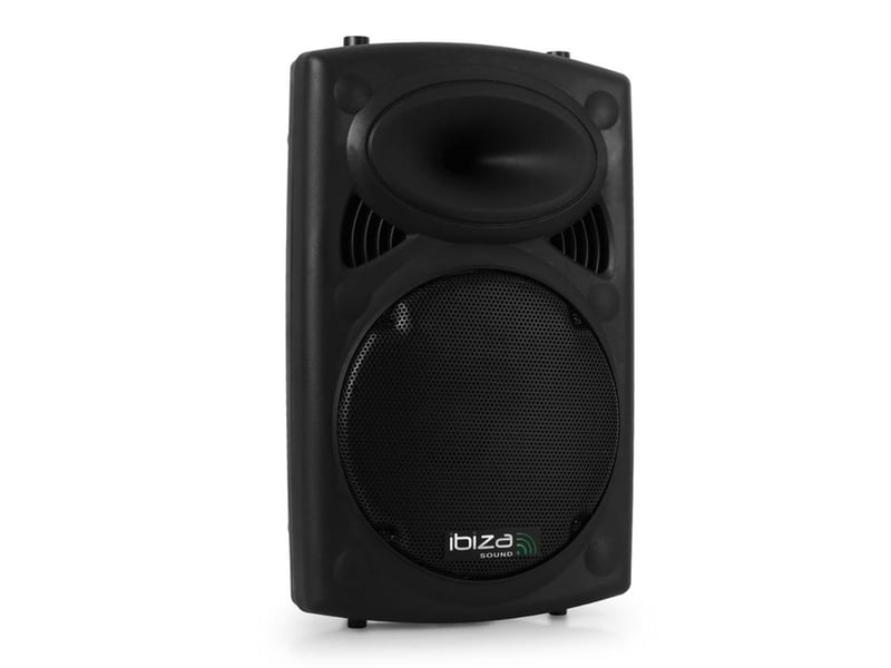 Ibiza sound slk-10a-tws-pied enceinte amplifiée sono dj 400w bluetooth tws usb télécommande support pied inclus - Conforama B