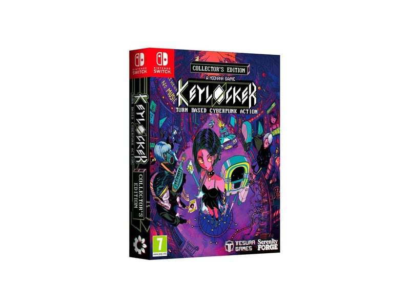  Jeu keylocker edition collector nintendo switch cyberpunk rythme jrpg tour par tour AACTE69316 - Conforama A