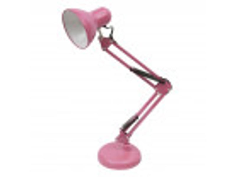 Lampe de bureau fabrilamp rutilo rose 1 x e27 articulée 57x39x15 cm 140371000 - Conforama B