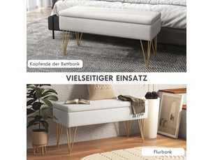 Banc  coloris blanc <strong></strong> <strong></strong>