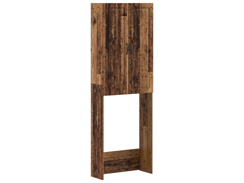 Armoire de toilette, meuble de toilette utrecht bois ancien 66x25.5x190 cm - Conforama A