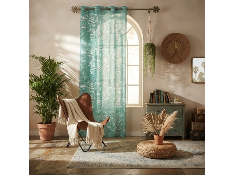  Voilage a oeillets eucalys  - Conforama E