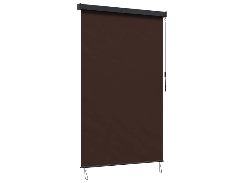  Store enrouleur, store à rouleau marron 160 x 250 cm tissu et aluminium cf45301  - Conforama B