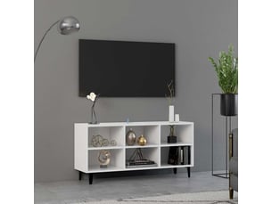 Meuble tv coloris blanc 103.5 cm <strong></strong>  <strong></strong>