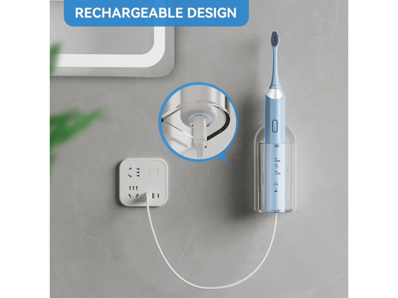 Lot de 2 supports de brosse à dents électrique, support de rangement mural pour brosse à dents électrique, auto-adhésif, gain de place - Conforama E