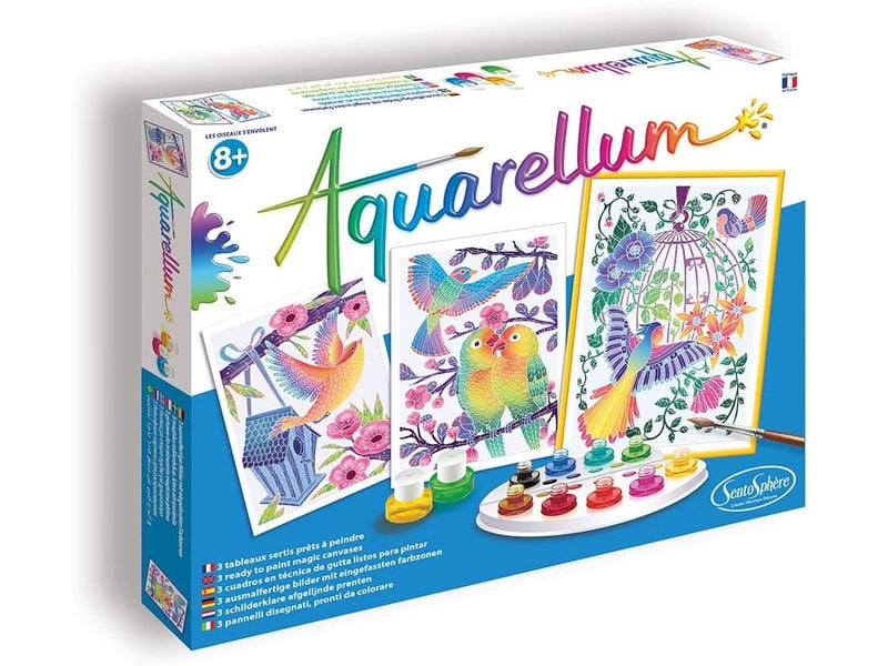  Aquarellum gm les oiseaux s envolent 6395 - Conforama A