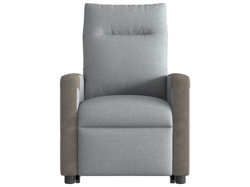  Fauteuil inclinable électrique, fauteuil relax salon gris clair tissu shl14566  - Conforama E