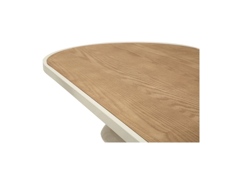  Console totem en métal pila 150cm crème  - Conforama D