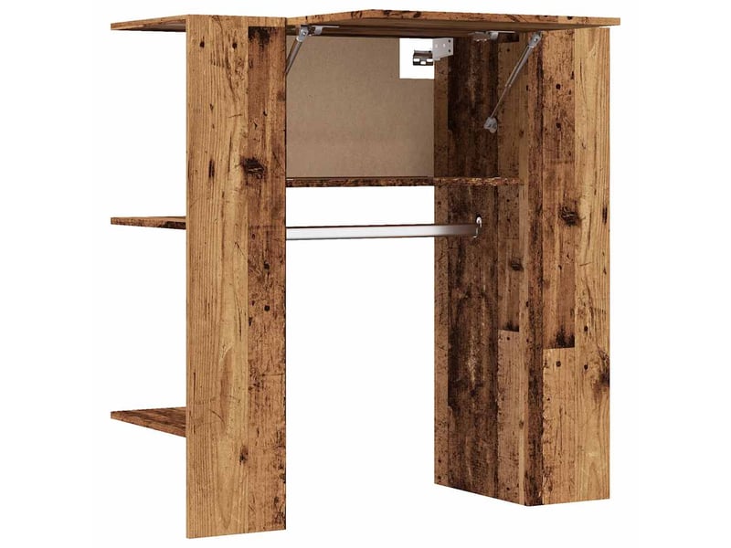 Meuble de rangement, armoire de couloir vieux bois 97,5x37x99 cm bois d'ingénierie  - Conforama E
