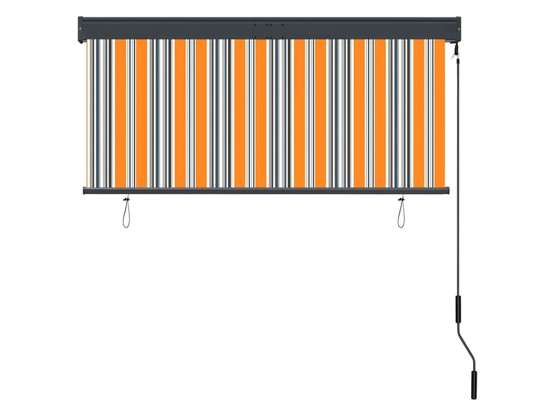 Store enrouleur, store roulant d'extérieur 140x250 cm jaune et bleu cf47324  - Conforama D