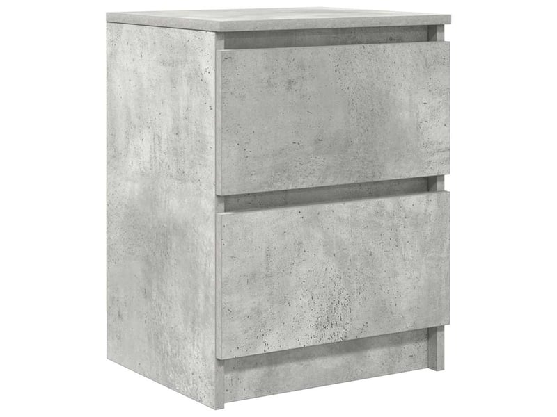  Meuble tv - banc tv - meuble de rangement gris béton 40x35x54 cm bois d'ingénierie  - Conforama A