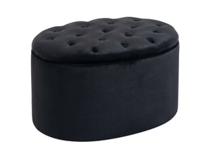 Pouf / repose pied DESVIAE noir