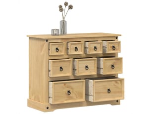 Commode 1 tiroir(s) <strong></strong> <strong></strong> coloris marron largeur 45 cm