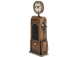 Horloge comtoise en métal zacharie 137cm doré