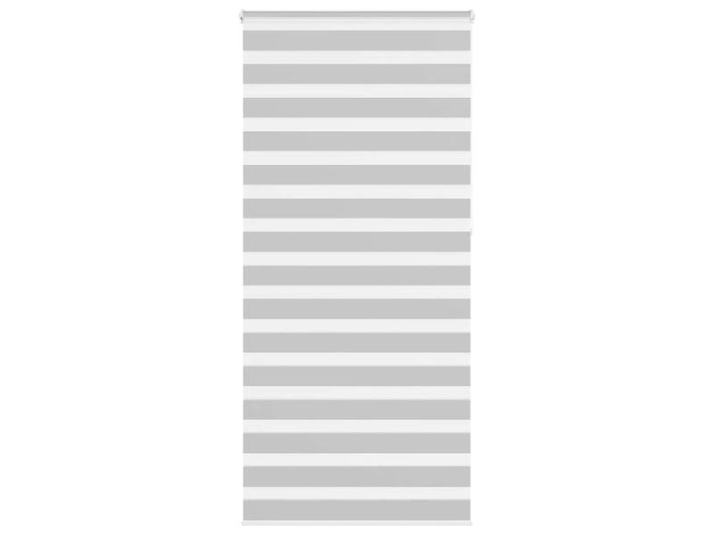  Store zèbre, store de fenêtre gris clair largeur du tissu 90,9 cm polyester cf48532  - Conforama B