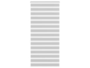 Store zèbre, store de fenêtre gris clair largeur du tissu 90,9 cm polyester cf48532