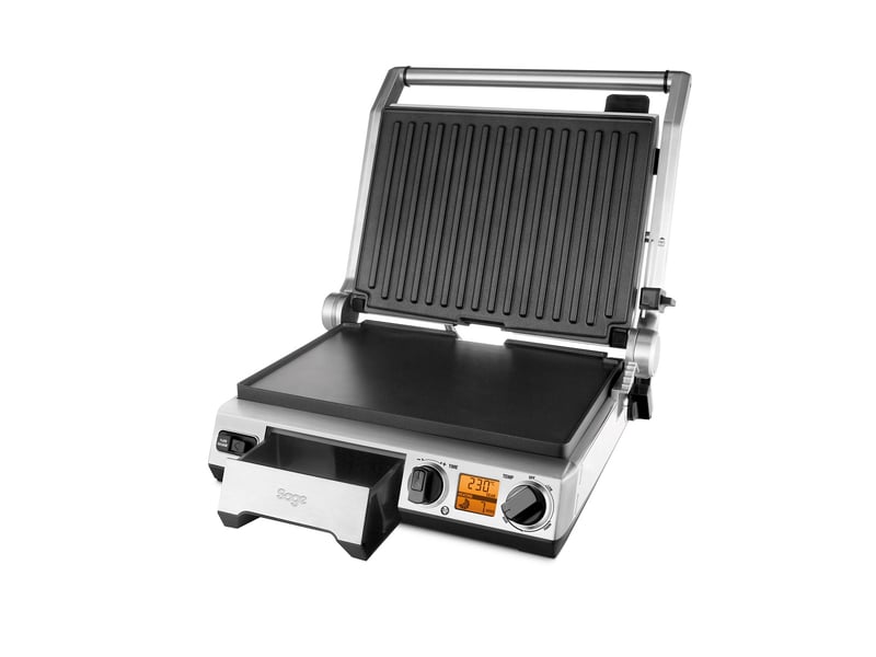  Sage - grille-viande 2400w inox brossé  sgr840bss4eeu1 - the smart grill pro SGR840BSS4EEU1 - Conforama C
