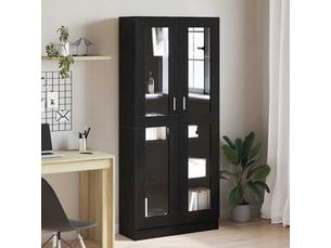 Bibliotheque coloris  noir  <strong></strong> <strong></strong> - 82.5 cm x 185 cm