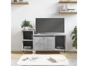 Meuble tv coloris gris 100 cm <strong></strong>  <strong></strong>