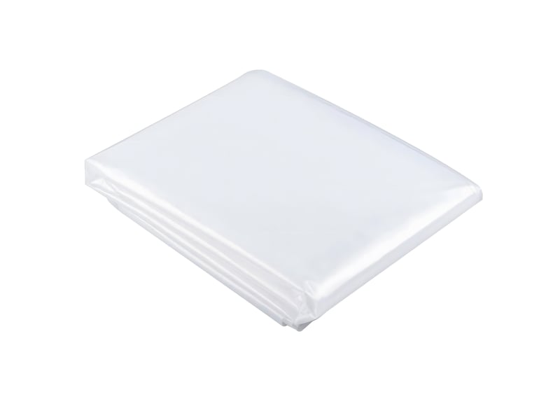  Bâche de serre en pe, résistante aux uv et imperméable, pour couvrir les plantes. Dimensions : 7 x 8 m.  - Conforama B