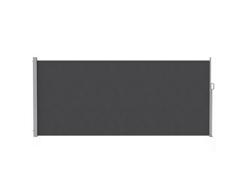  Store latéral extensible, brise-vue pour espaces extérieurs, hydrofuge, protection uv 50+, 420 x 185 cm, gris foncé  - Conforama B