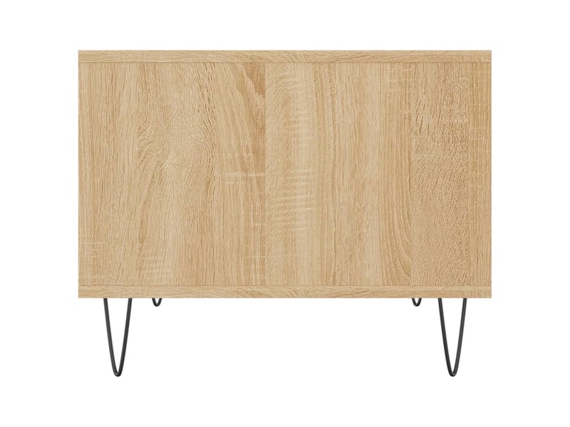  Table basse | table de salon chêne sonoma 60x50x40 cm bois d'ingénierie  - Conforama E