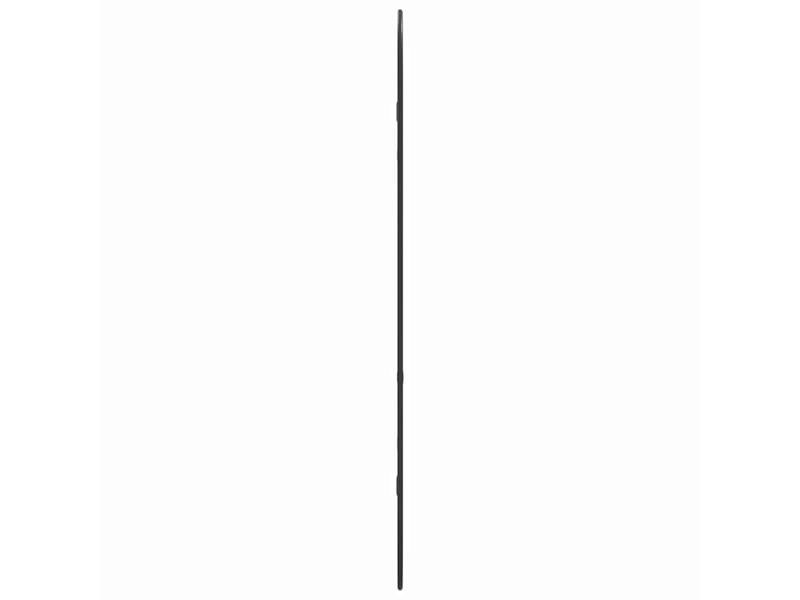  Miroir mural, miroir décoratif noir 90x40 cm ovale  - Conforama D