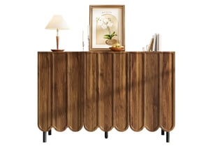 Buffet 3 porte(s) 0 tiroir(s) <strong>BGSRYAO</strong> <strong></strong> - 120 cm coloris marron