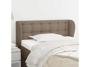 Tete de lit A poser largeur 93 cm taupe