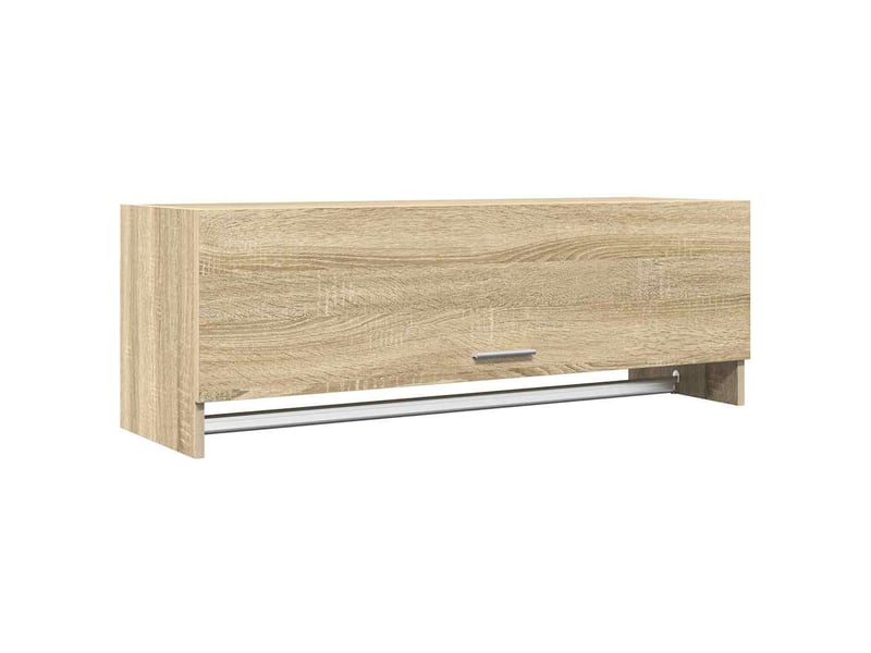  Garde-robe chambre, armoire de rangement chêne sonoma 100x32,5x35 cm bois d'ingénierie  - Conforama A