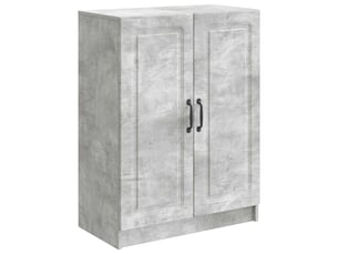 Buffet - bahut - meuble de rangement gris béton 66 x 34,5 x 87 cm bois d'ingénierie