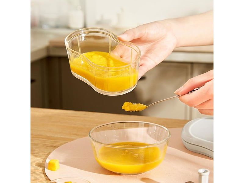  Hachoir à ail manuel à pousser à la main, hachoir à légumes portable pour la cuisine à la maison, outil de cuisine  - Conforama D