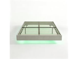 Lit 2 places 140x190 cm <strong></strong> <strong></strong> coloris beige