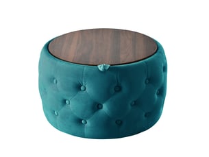Pouf / repose pied <strong>PANGIVO</strong> <strong>W3413P412895</strong> bleu