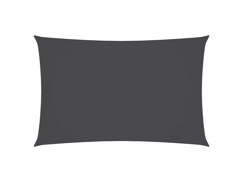  Voile de parasol - voile d'ombrage tissu oxford rectangulaire 4x7 m anthracite  - Conforama A
