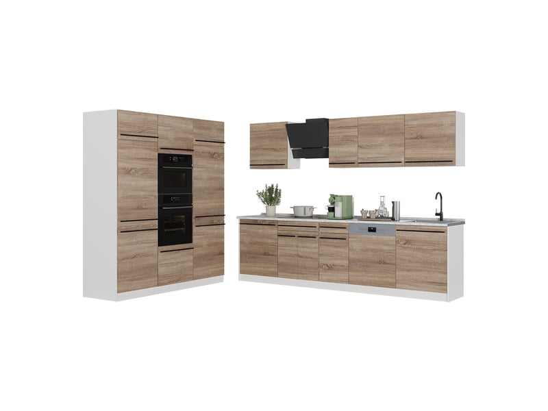  Vicco cuisine, sonomablanc, 180cm sans pt  - Conforama E