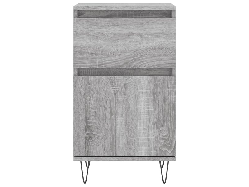  Buffet - bahut - meuble de rangement sonoma gris 40x35x70 cm bois d'ingénierie  - Conforama C