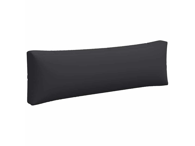 Lot de 3 coussins de palette, coussins de canapé noir tissu cf59692 - Conforama E