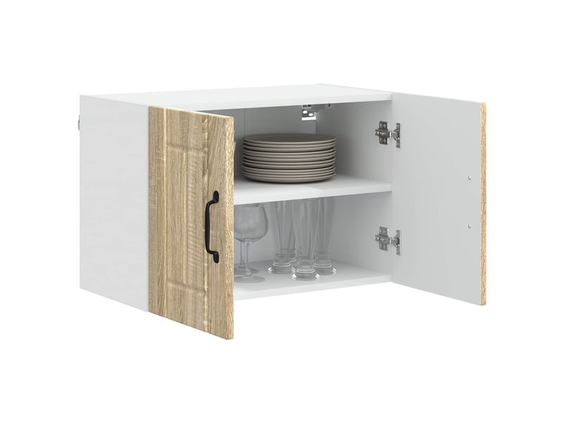  Meuble mural de cuisine, armoire de cuisine chêne sonoma 60x31x40cm shl6686  - Conforama C