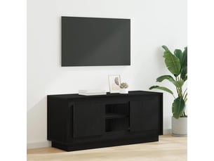 Meuble tv coloris noir 102 cm <strong></strong>  <strong></strong>